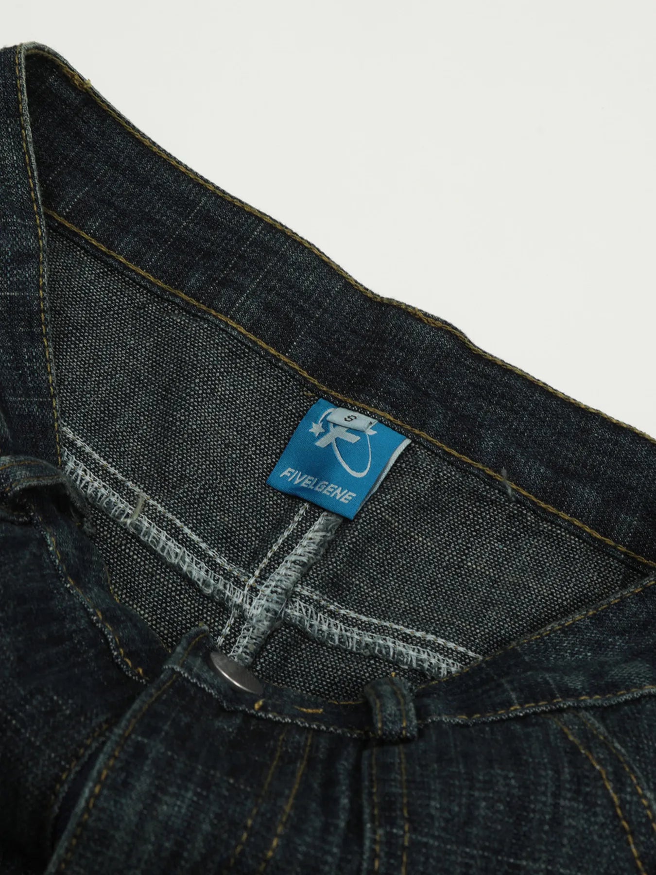 1276 Men's Multi-Patch Cargo Flare Jeans – men's flare jeans (Y2K) (detail view 6)