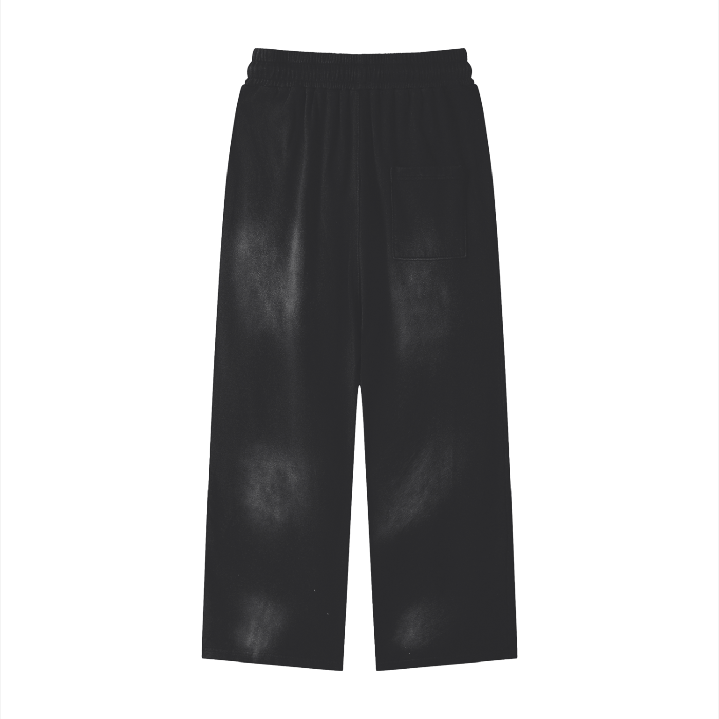 Sunfade Loose Fit Cotton Sweatpants - waistband & drawstring detail