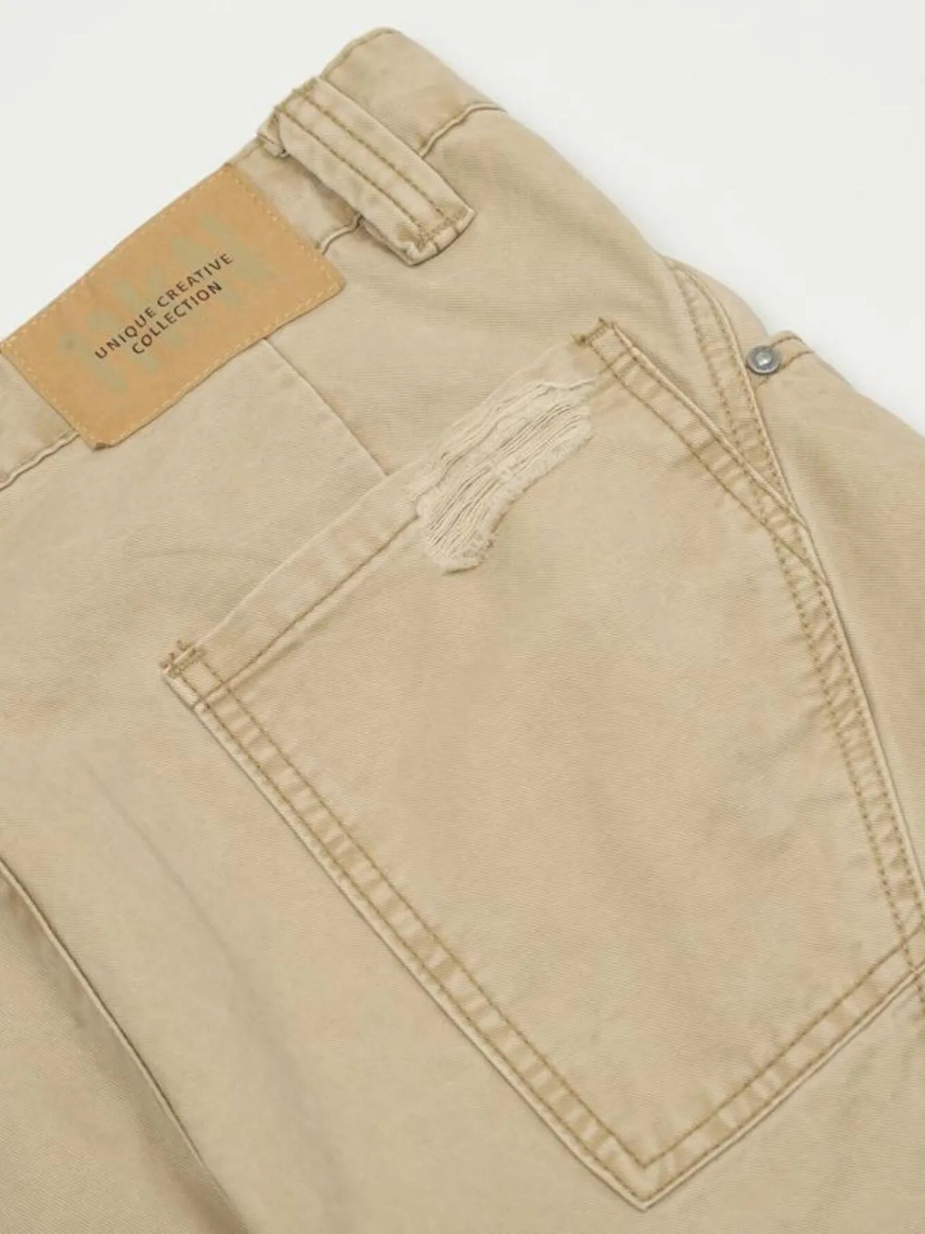 659 nan – Men's wide leg jeans streetwear fit