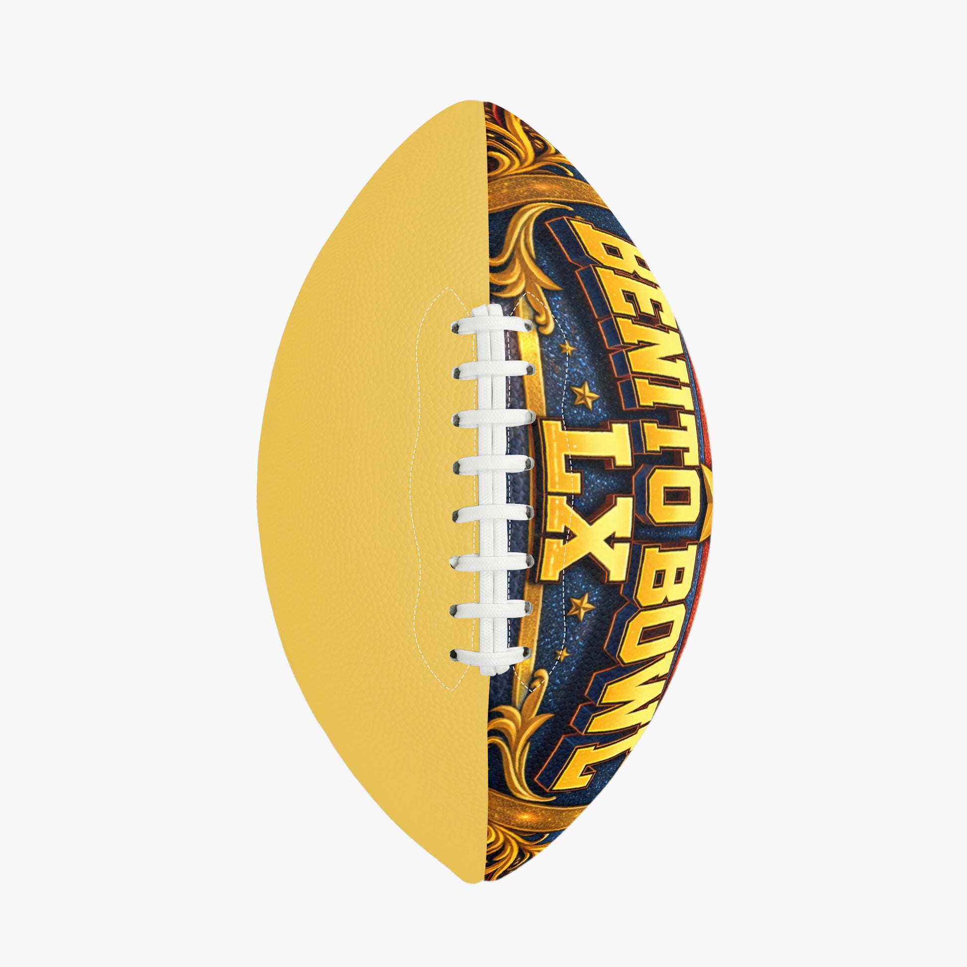 Benito Bowl LX Luminous Textured Type Size 9 American Football – Packaging