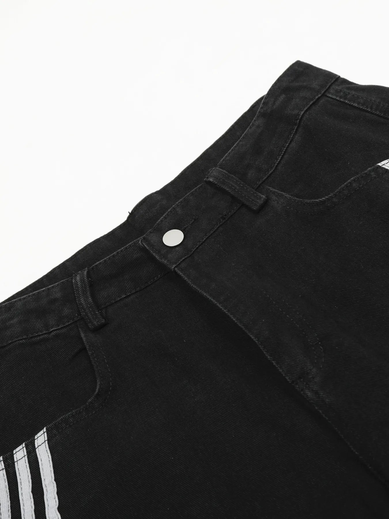 404 nan – Men's wide leg jeans streetwear fit