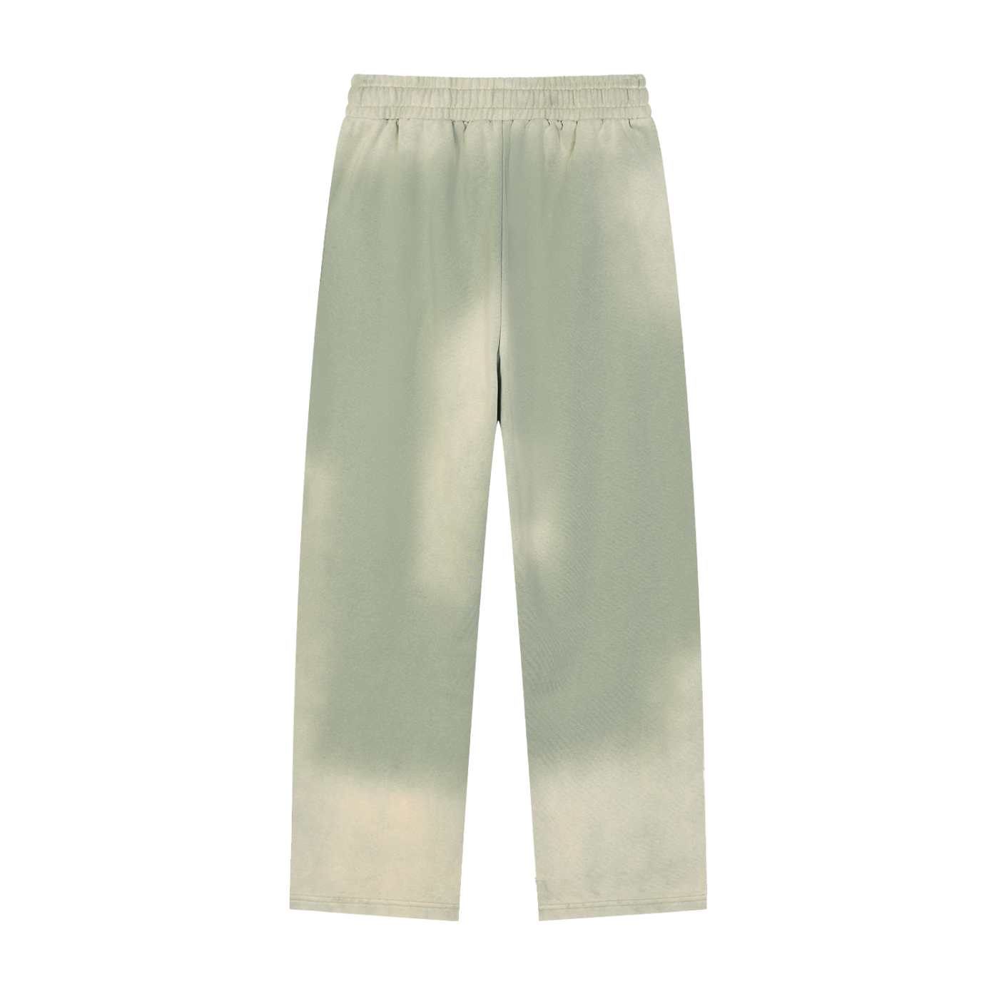 Sun Fade Raw Edge Straight-Leg Sweatpants - angled view