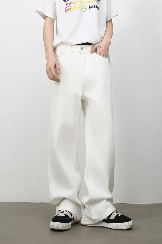 1170 Men's Wide Leg Jeans – Men's wide leg jeans streetwear fit