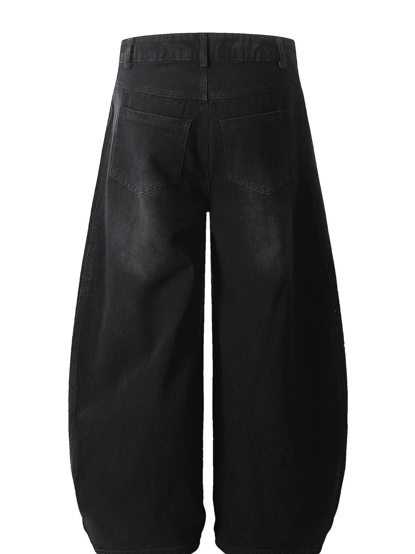 394 nan – Men's wide leg jeans streetwear fit