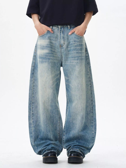 868 Men's Wide Leg Jeans – Men's wide leg jeans streetwear fit
