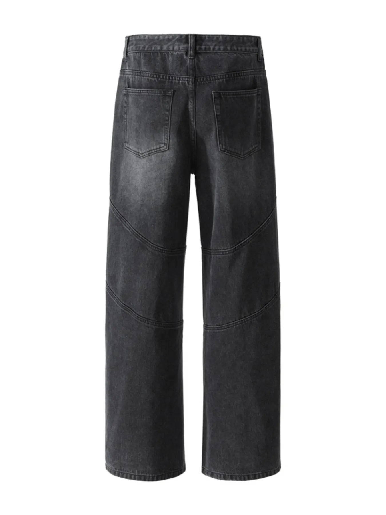 1124 nan – Men's wide leg jeans streetwear fit