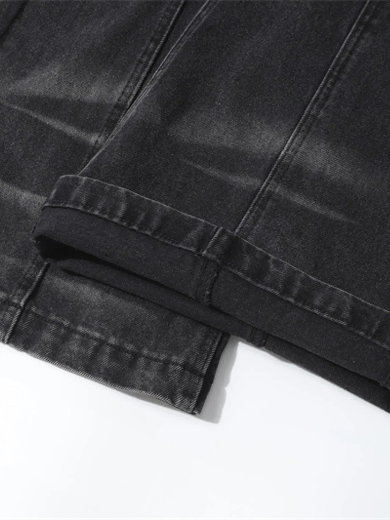 1287 Men's Wash Wide Leg Flare Jeans – men's flare jeans (Y2K) (detail view 7)