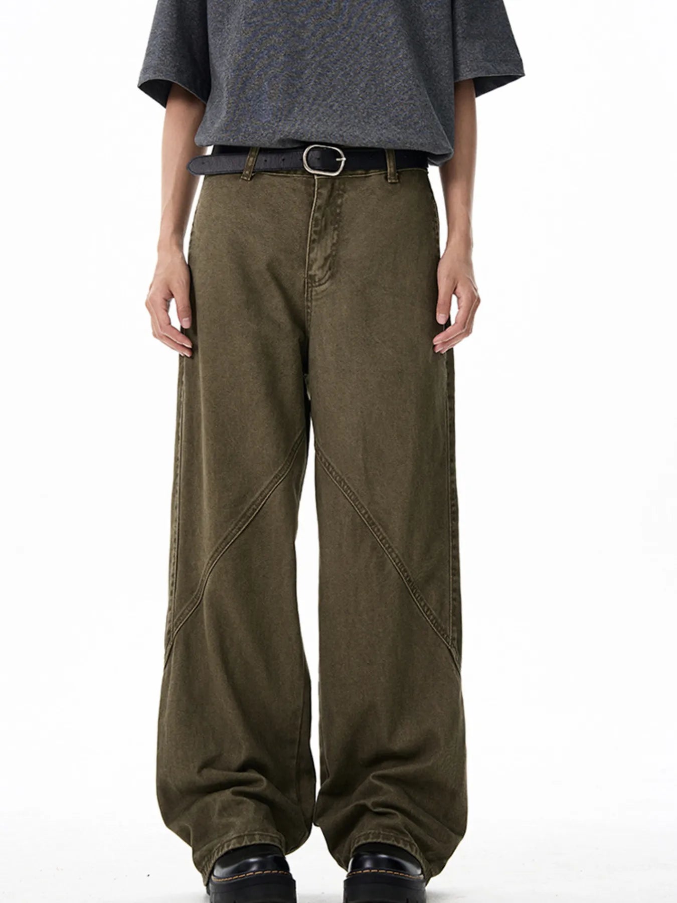 858 Men's Wide Leg Jeans – Men's wide leg jeans streetwear fit