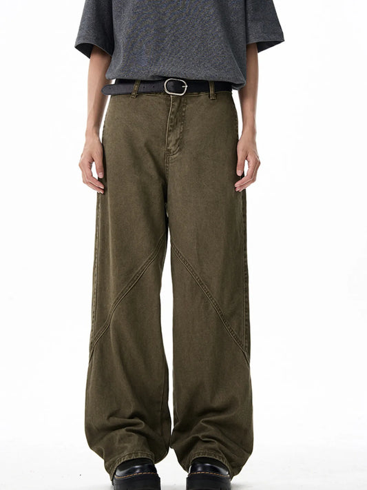 858 Men's Wide Leg Jeans – Men's wide leg jeans streetwear fit