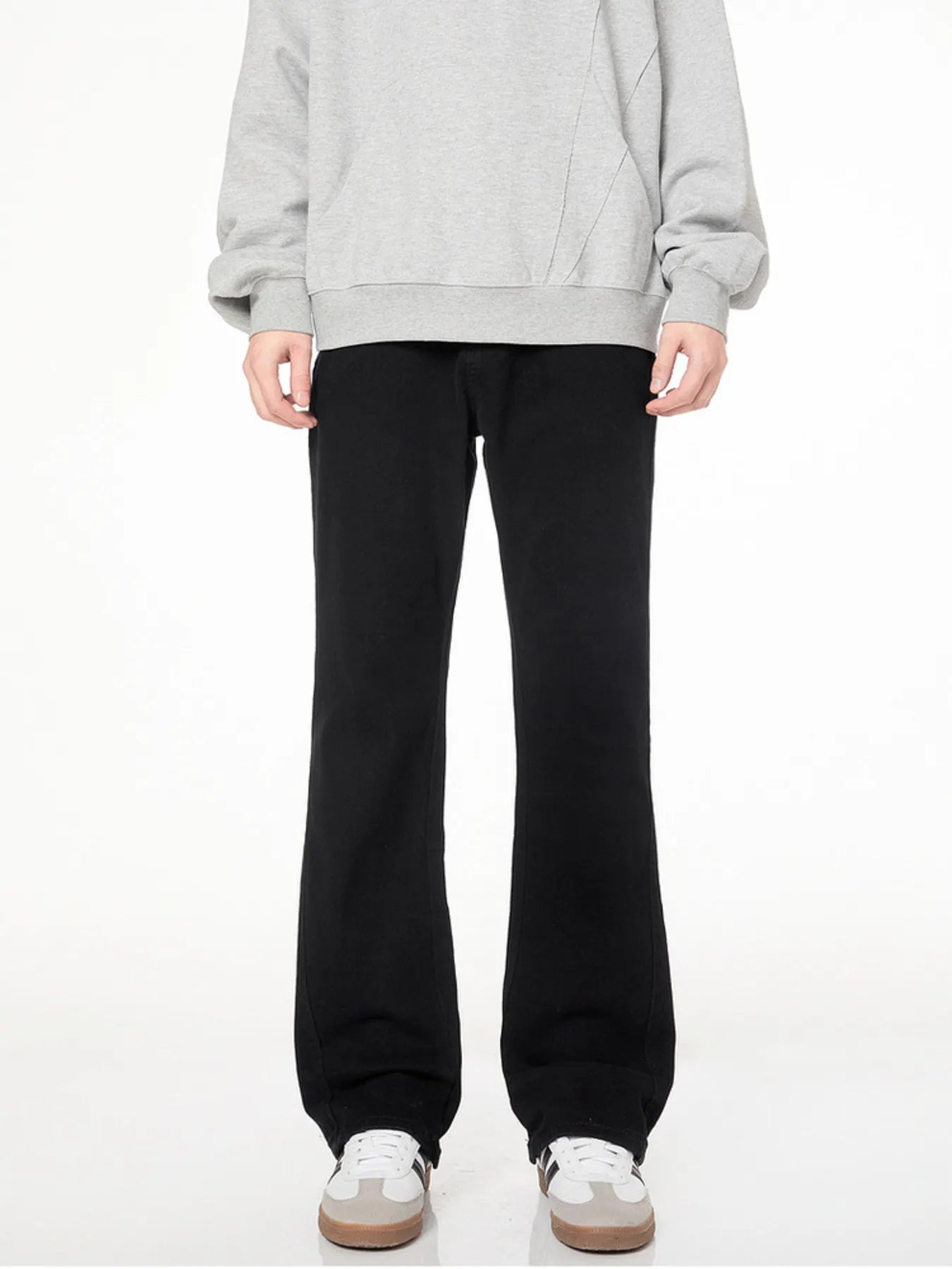 1290 Men's Flare Leg Jeans – men's flare jeans (Y2K) (front view)