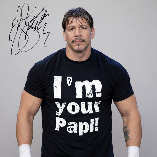 Eddie Guerrero “Im Your Papi” Men’s premium heavyweight T Shirt - Latino Heat Edition