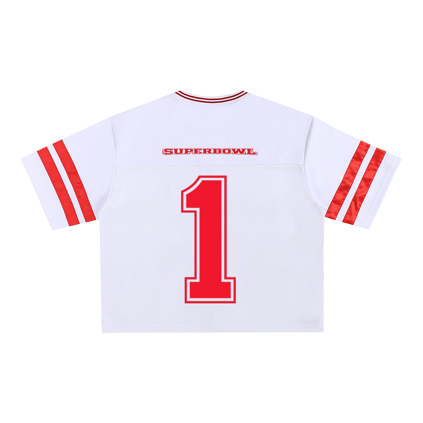 Bad Bunny SuperBowl Mesh Boxy Football Jersey Back