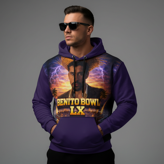 Benito Bowl Unisex Hoodie Limited Edition Merch