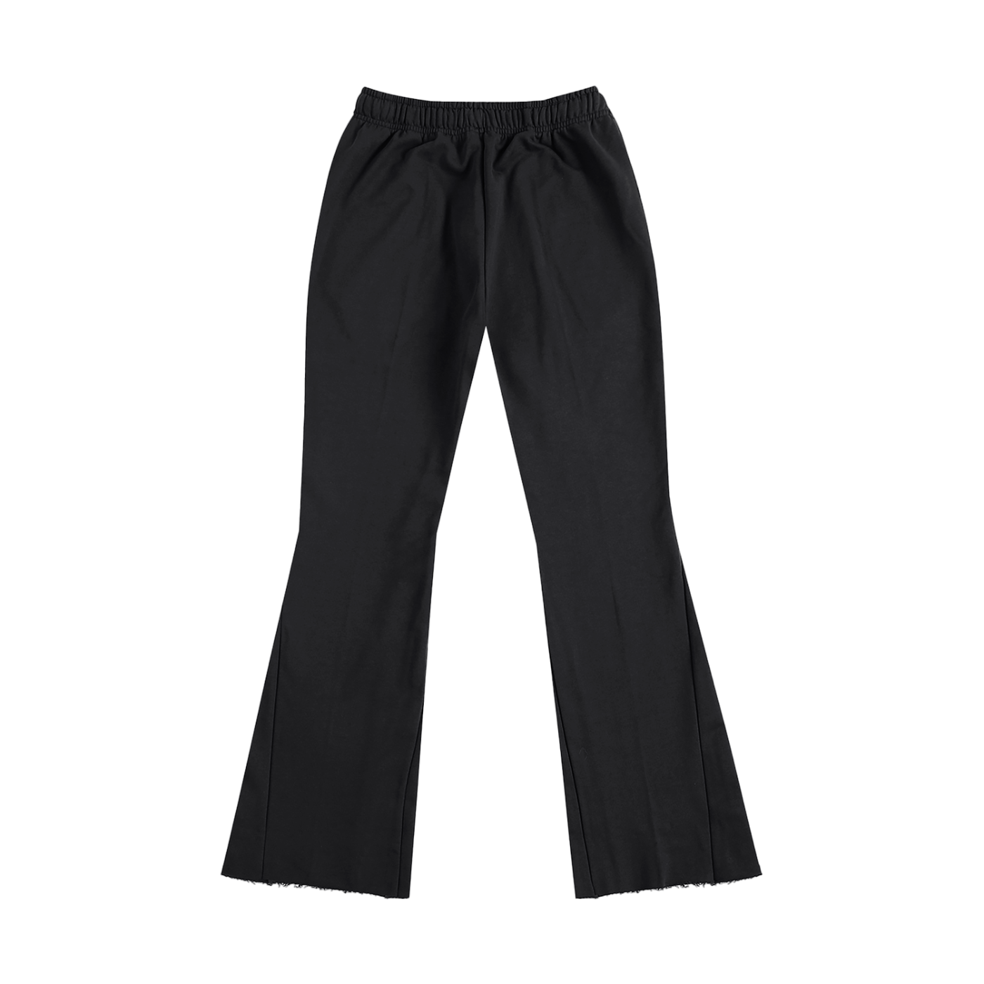 Black Graphic Flared Sweatpants – Elite Racing Edition — side view