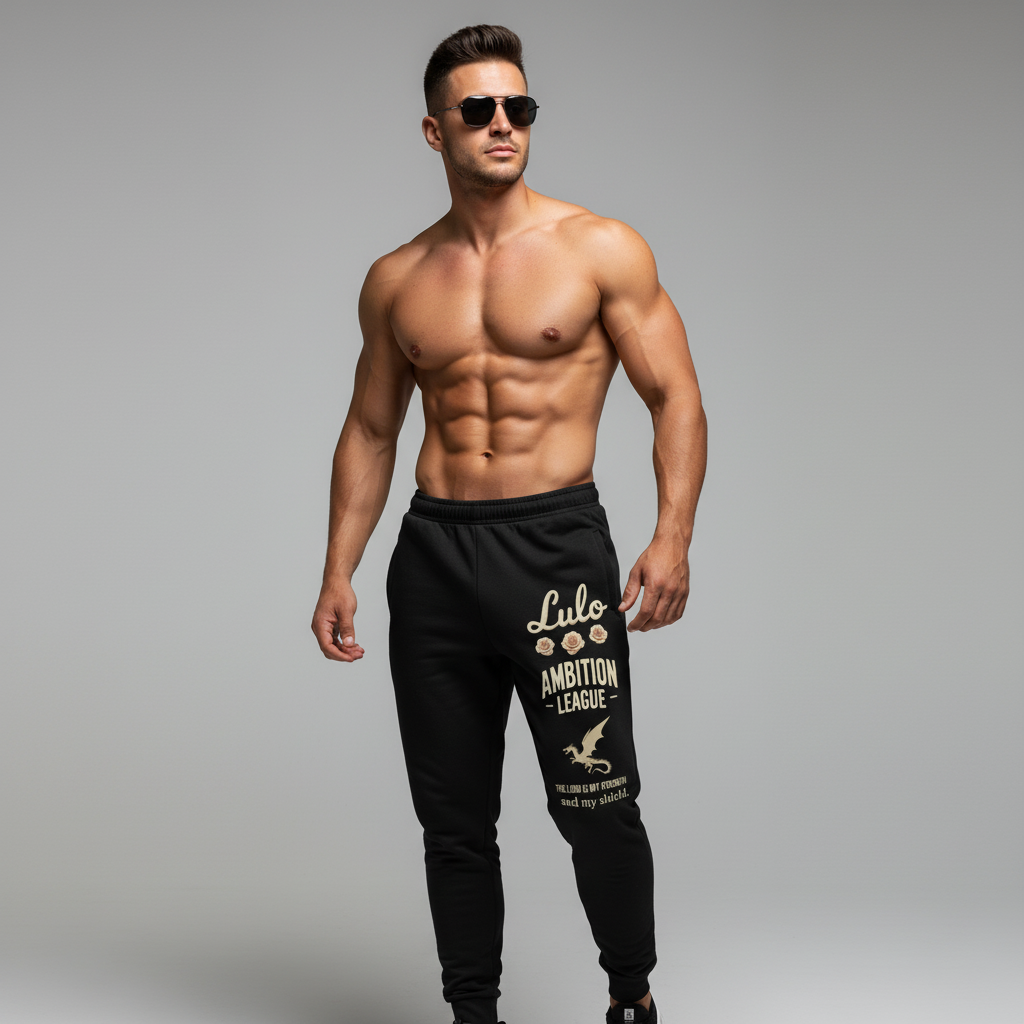 The Eternal Joggers – Ambition League Edition - Black - Luis’s Locker