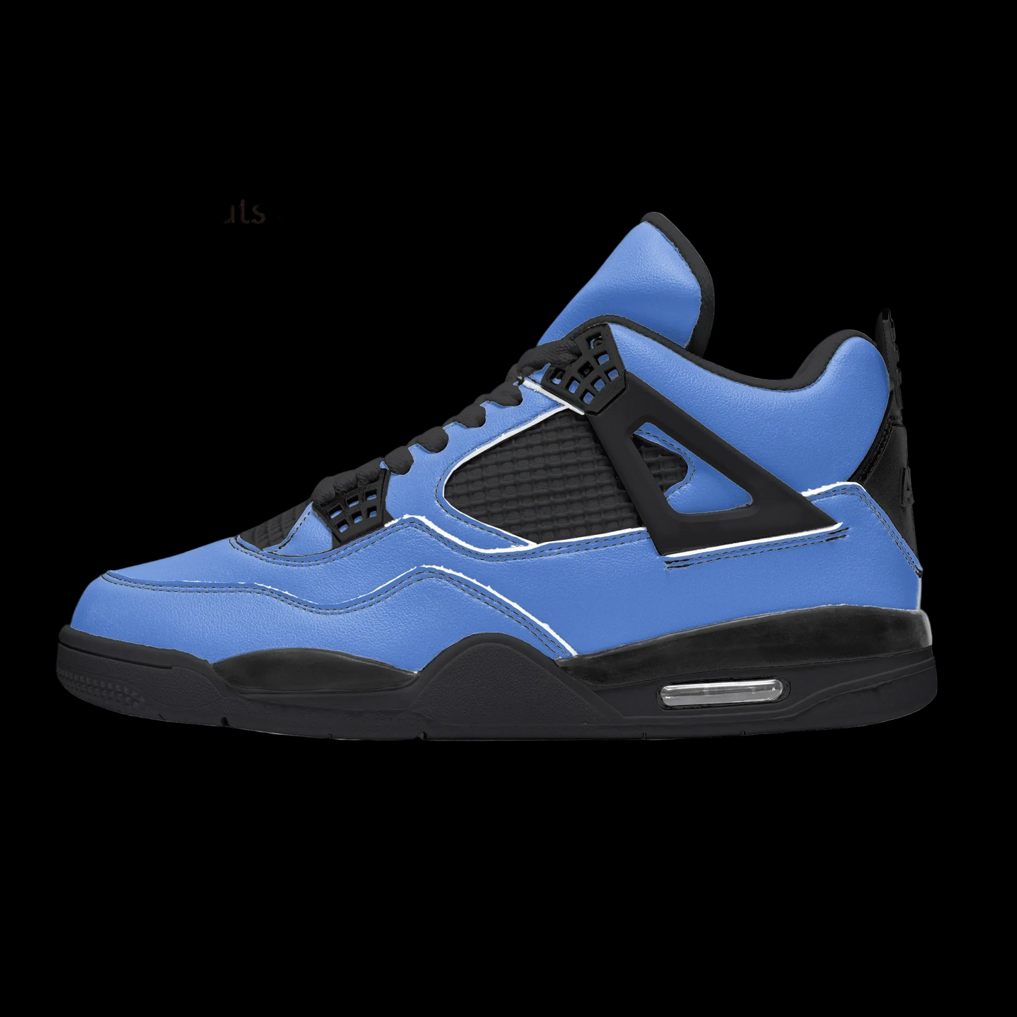Fuerza Retro Air Cuatro – OG Eminem Encore Blue Drop High Top Sneakers jordan Dupes - Main Image