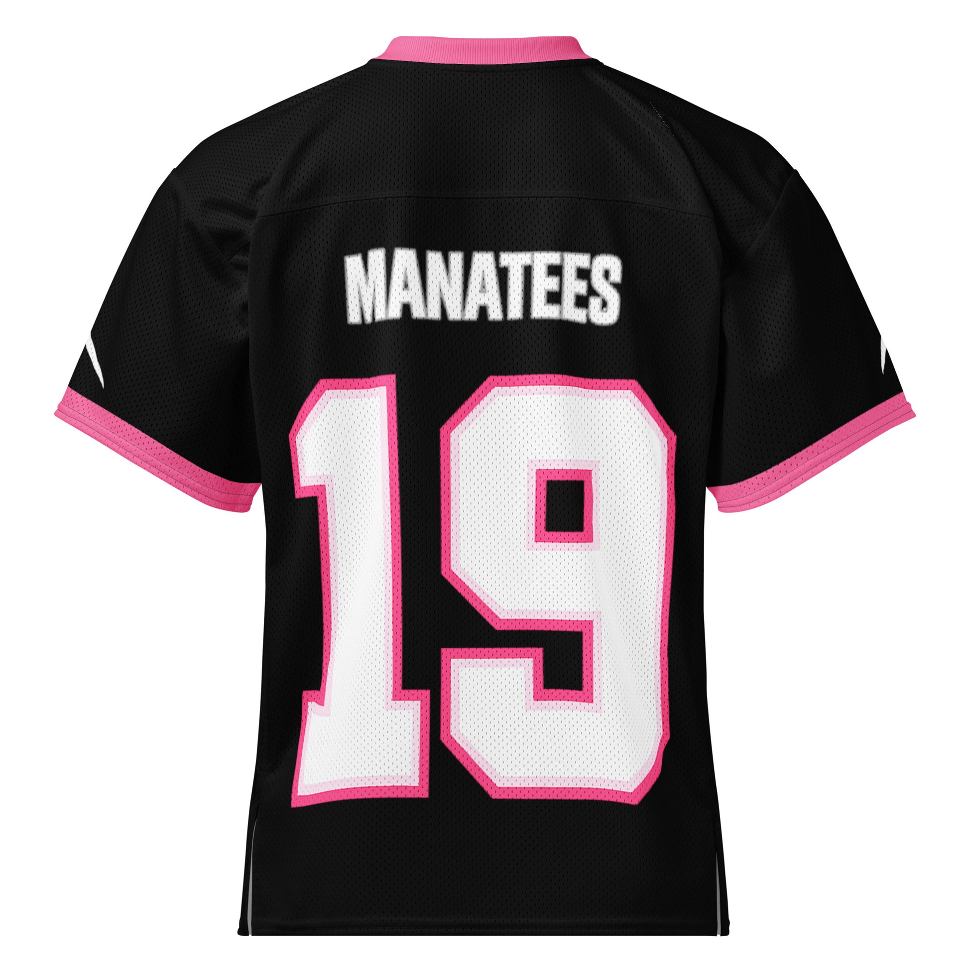 GTA 6 Vice City Manatees jersey number 19 back view black edition
