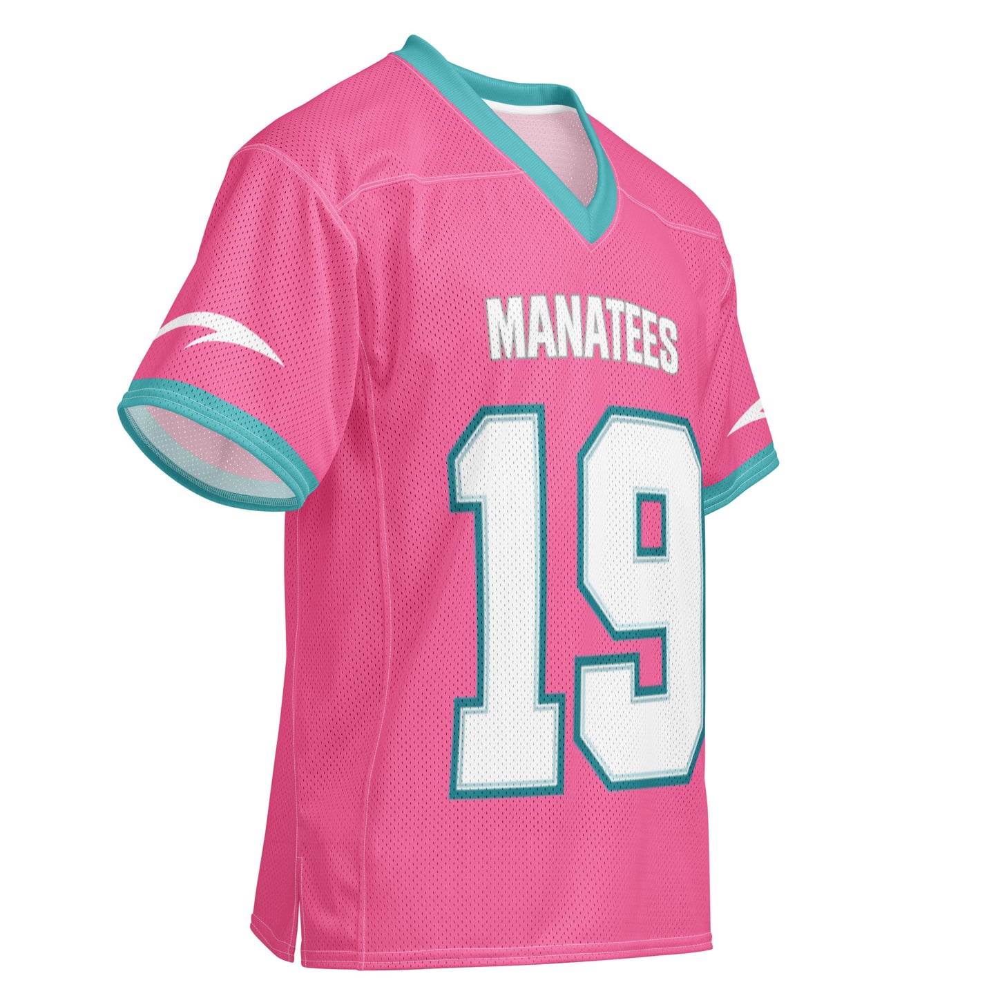 GTA 6 Vice City Manatees jersey number 19 pink invert edition closeup