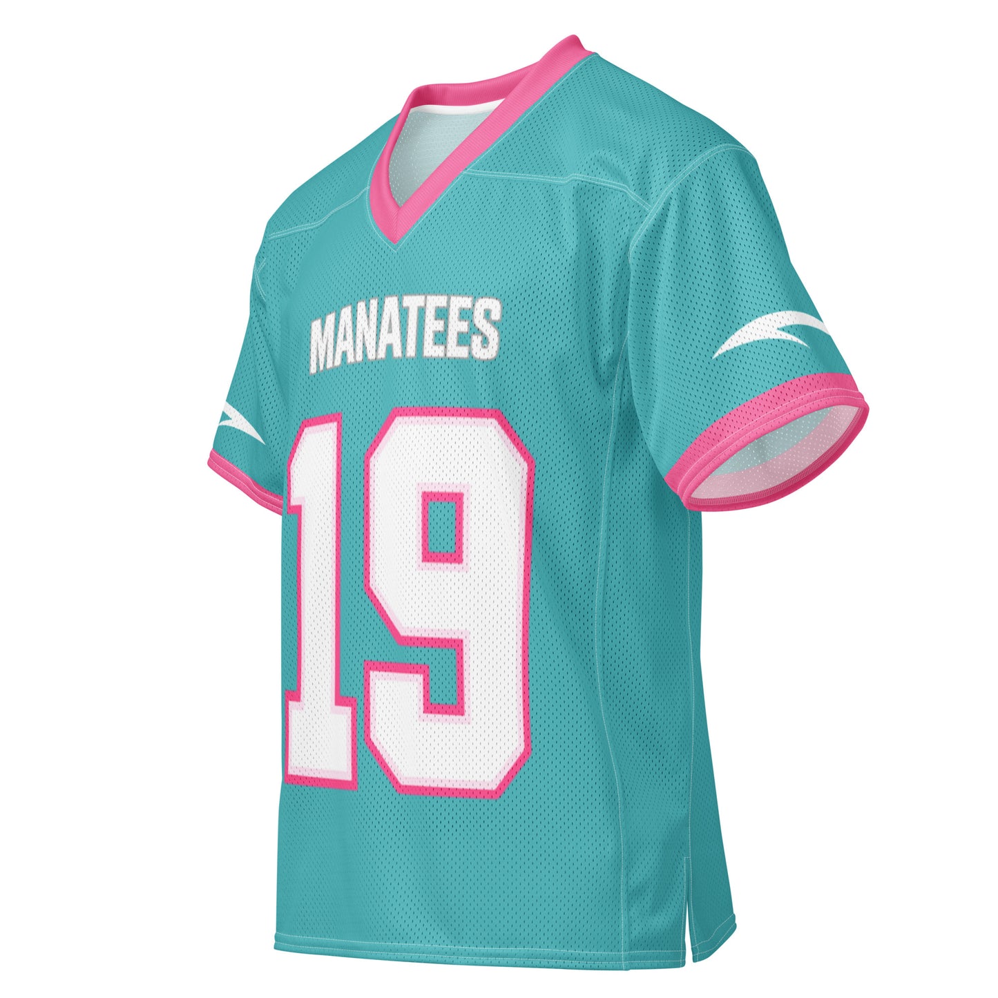 Dre'Quan’s Vice City Manatees football jersey #19 GTA VI  Merch (Teal Edition)