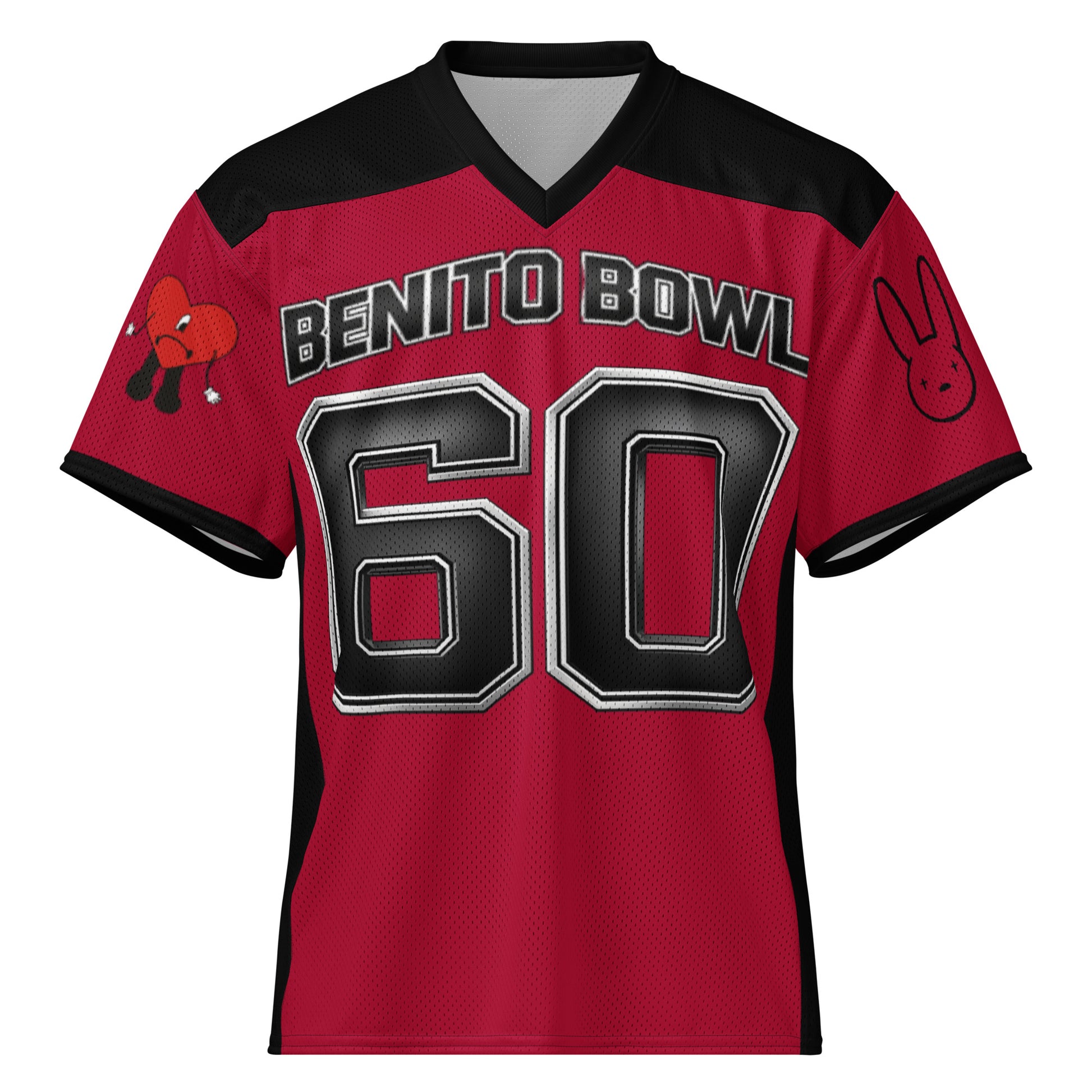 Martinez Ocasio #60 Benito Bowl LX American Football Merch Limited Edition Jersey – Front View