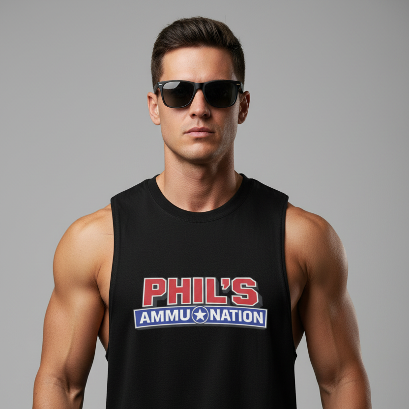 Phil’s Ammu Nation Muscle Shirt GTA VI Merch – Main Image