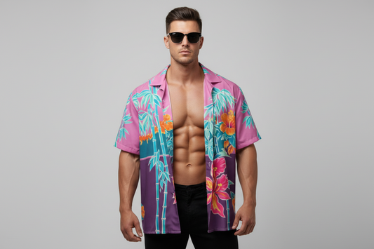 Scarface Hawaiian Shirt – Manny Banker Scene (Movie Inspired) - Luis’s Locker
