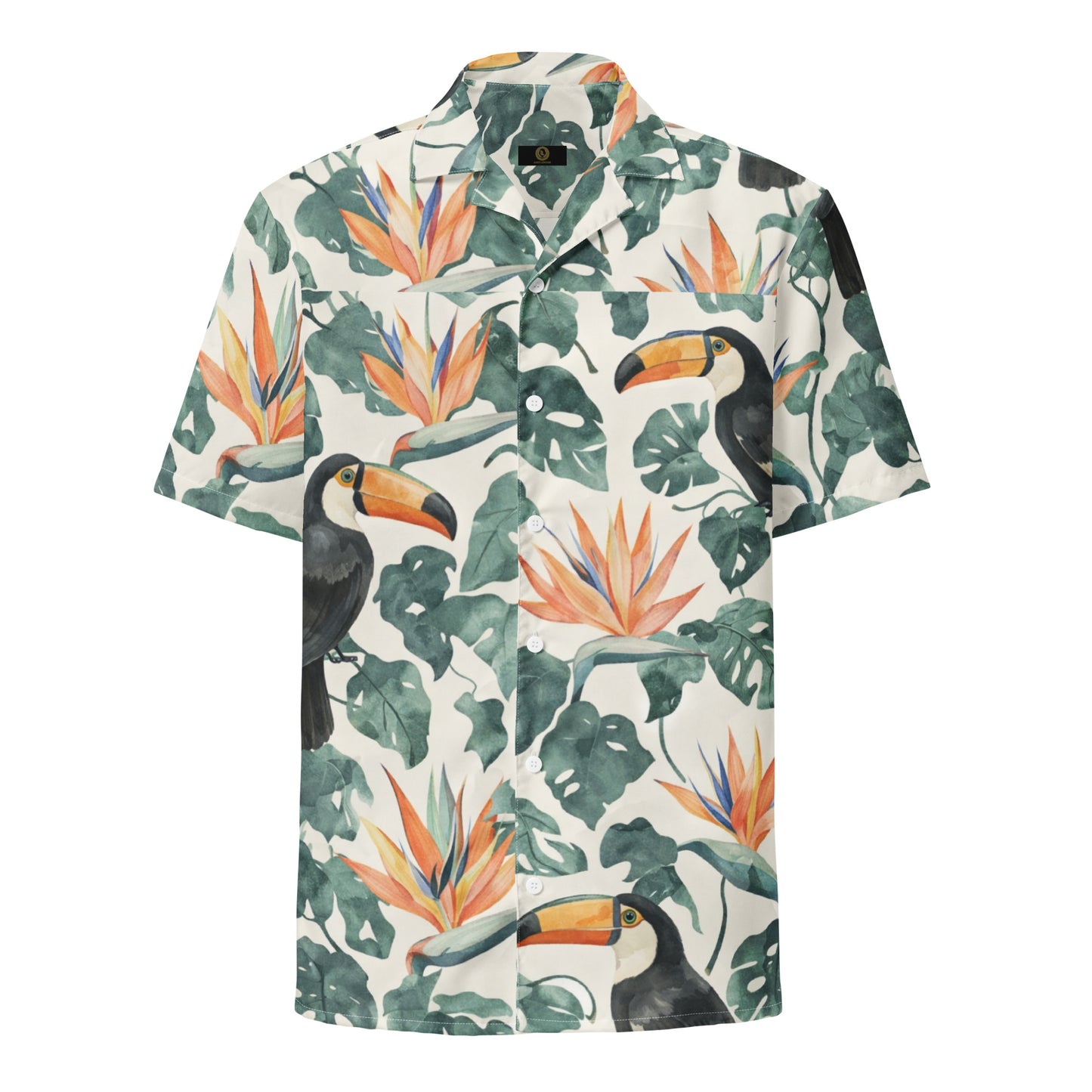Scarface Hawaiian Shirt – Toucan Intro Scene (Movie Inspired) front