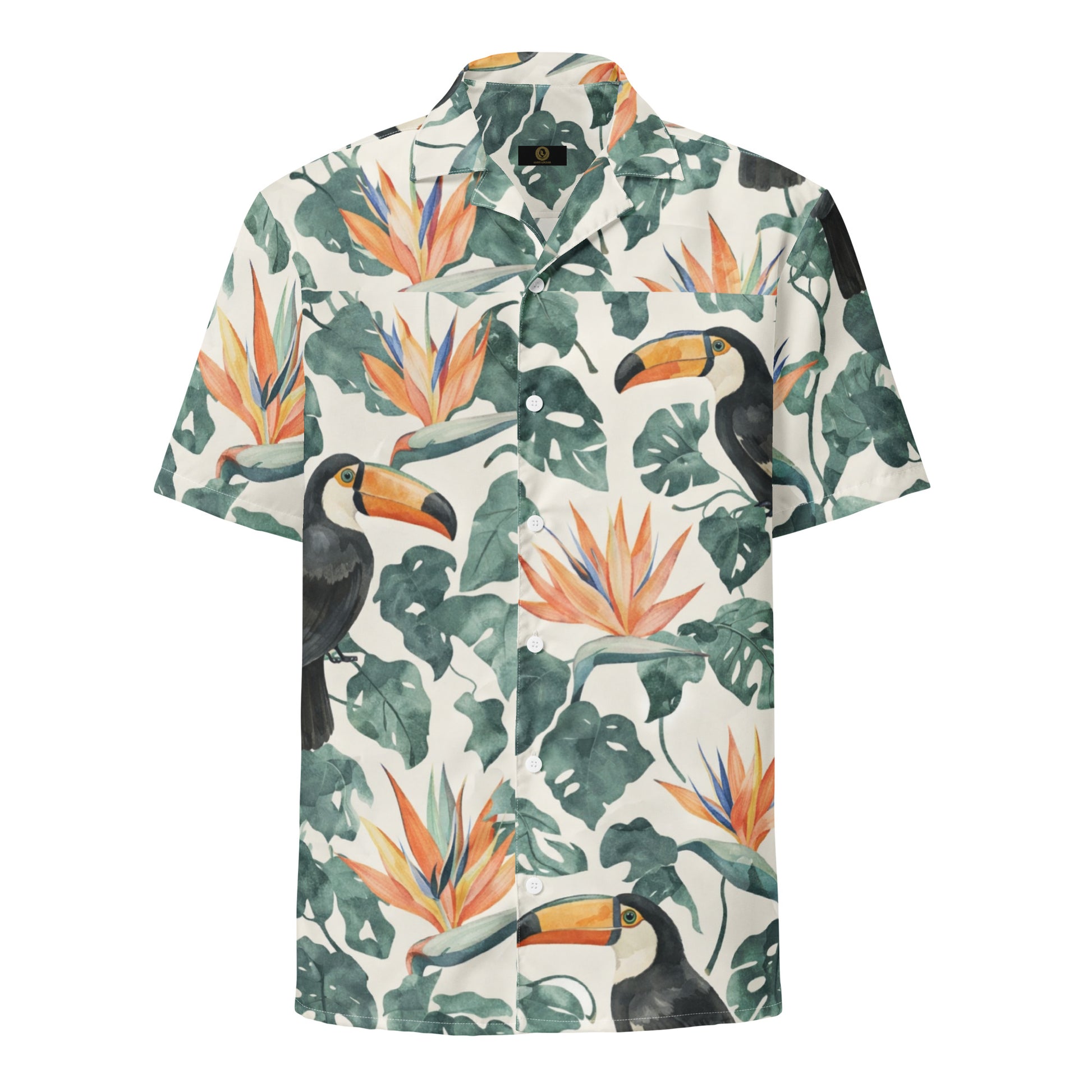 Scarface Hawaiian Shirt – Toucan Intro Scene (Movie Inspired) front