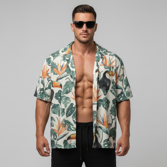 Scarface Hawaiian Shirt – Toucan Intro Scene (Movie Inspired) - Luis’s Locker