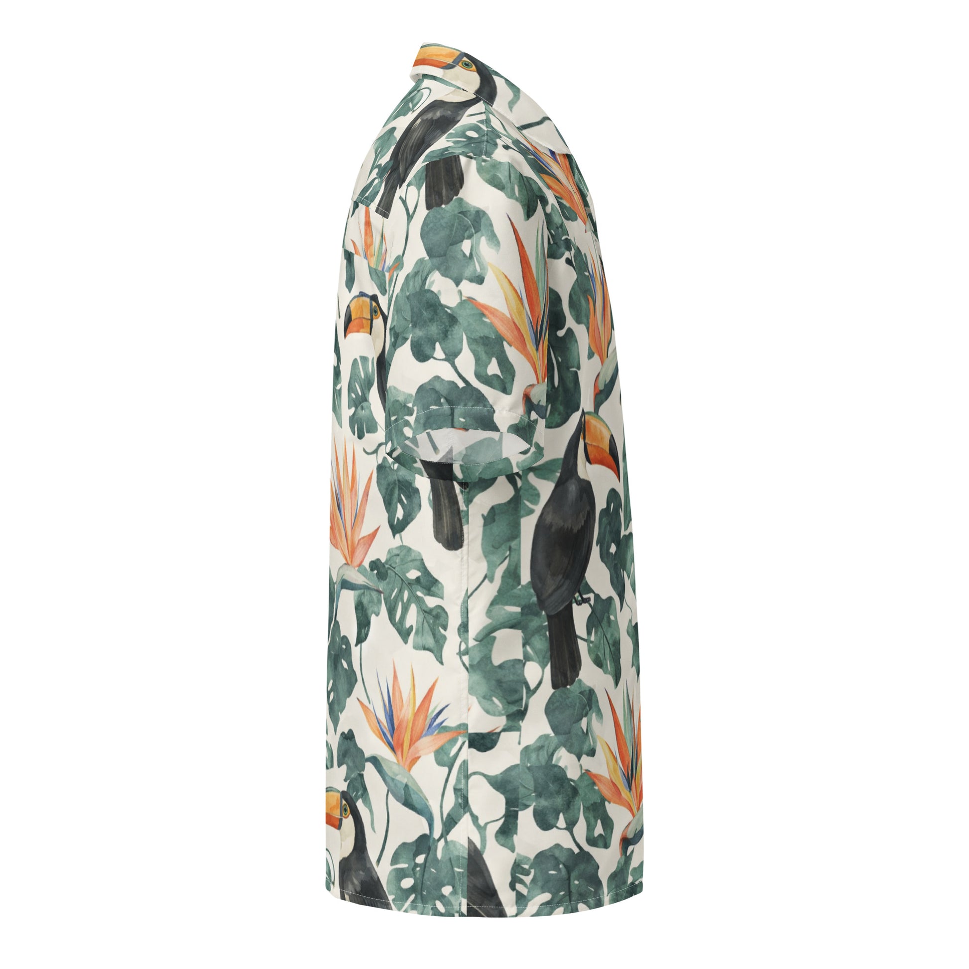 Scarface Hawaiian Shirt – Toucan Intro Scene (Movie Inspired) right side