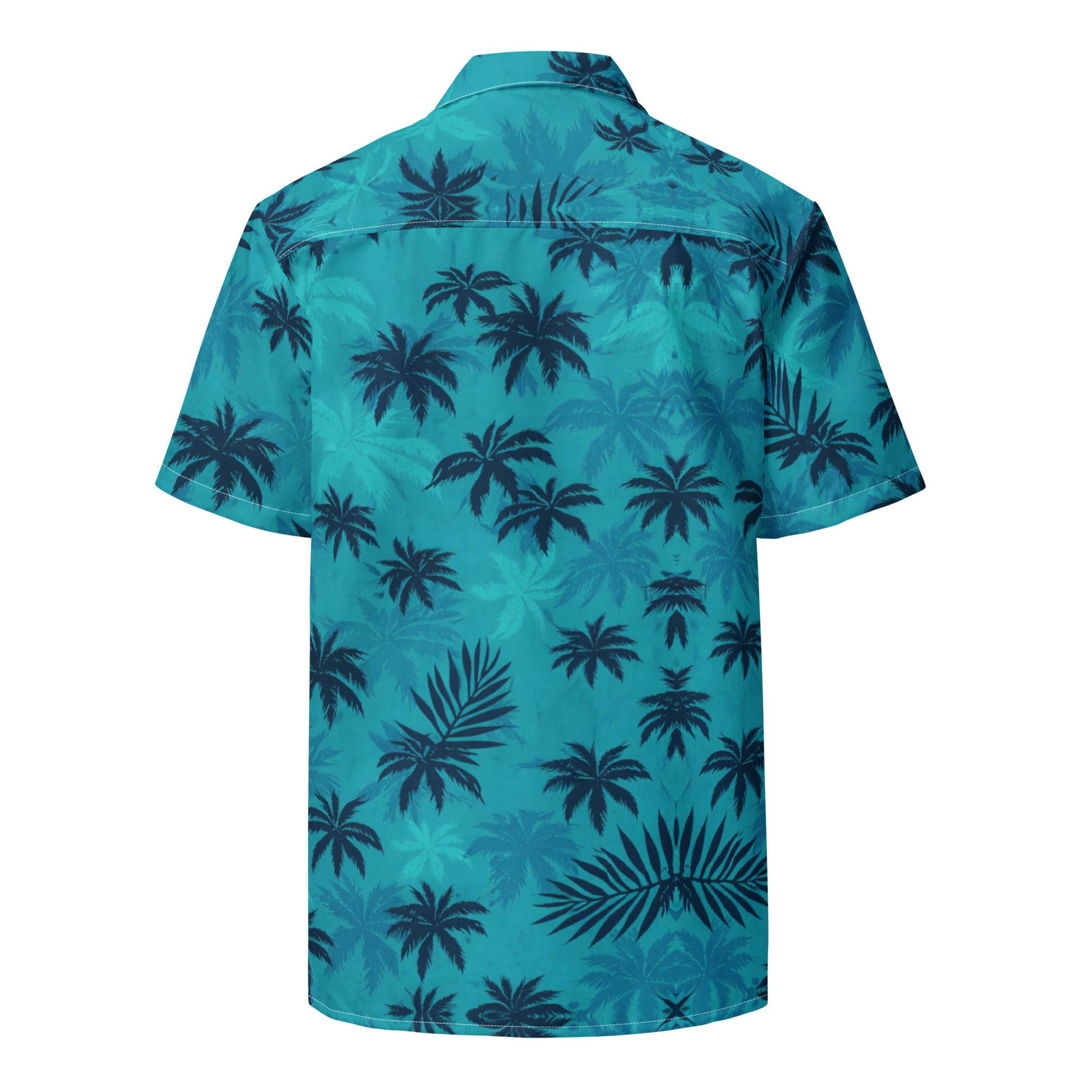 Tommy Vercetti Hawaiian Shirt (Classic Teal) Back