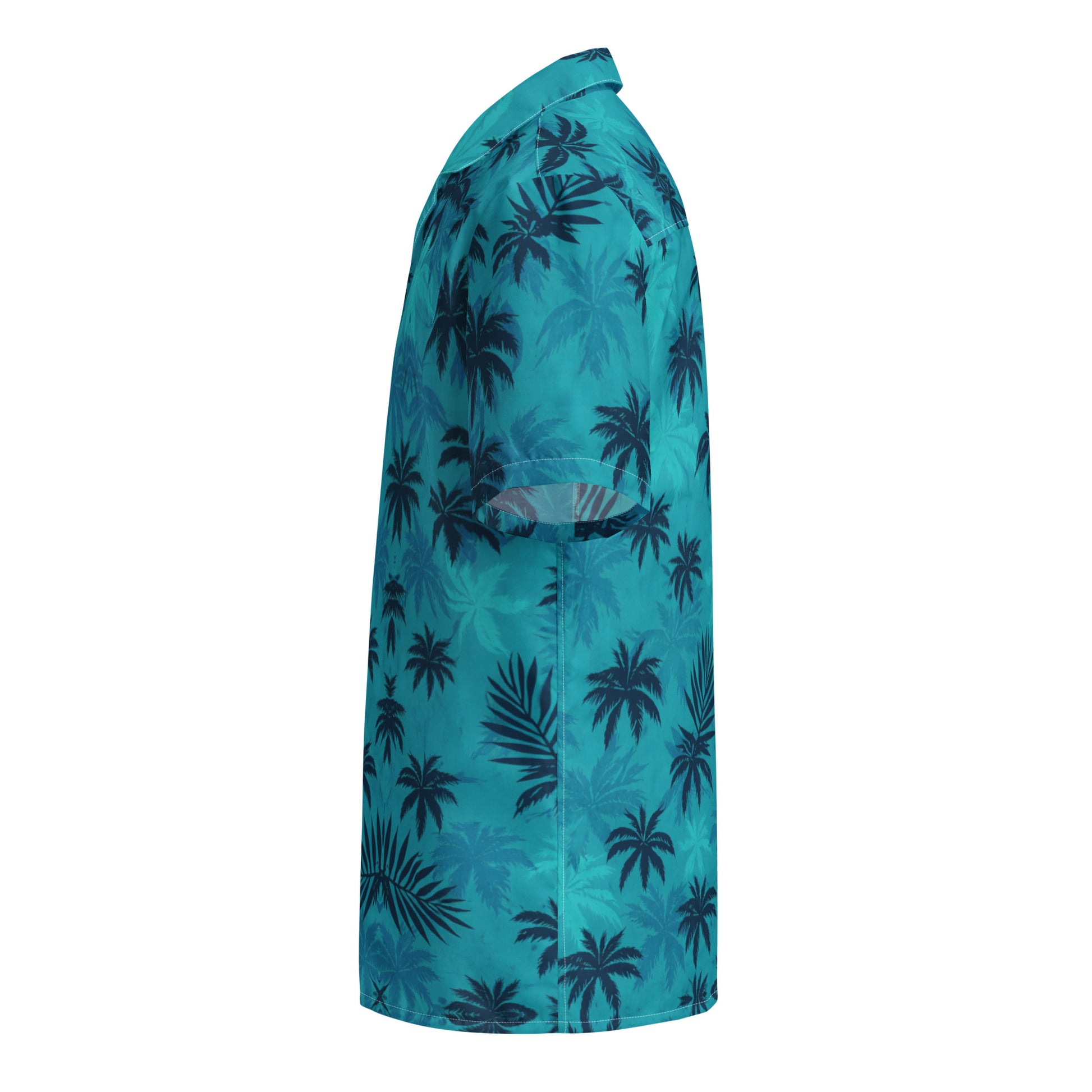 Tommy Vercetti Hawaiian Shirt (Classic Teal) left side