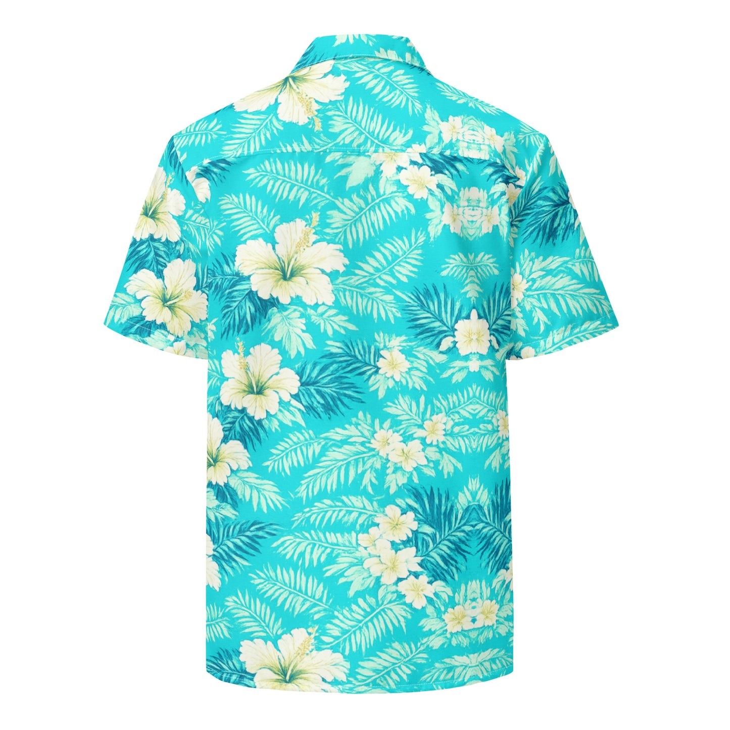 Tommy Vercetti Vice City Hawaiian Shirt (Alternative Teal) back