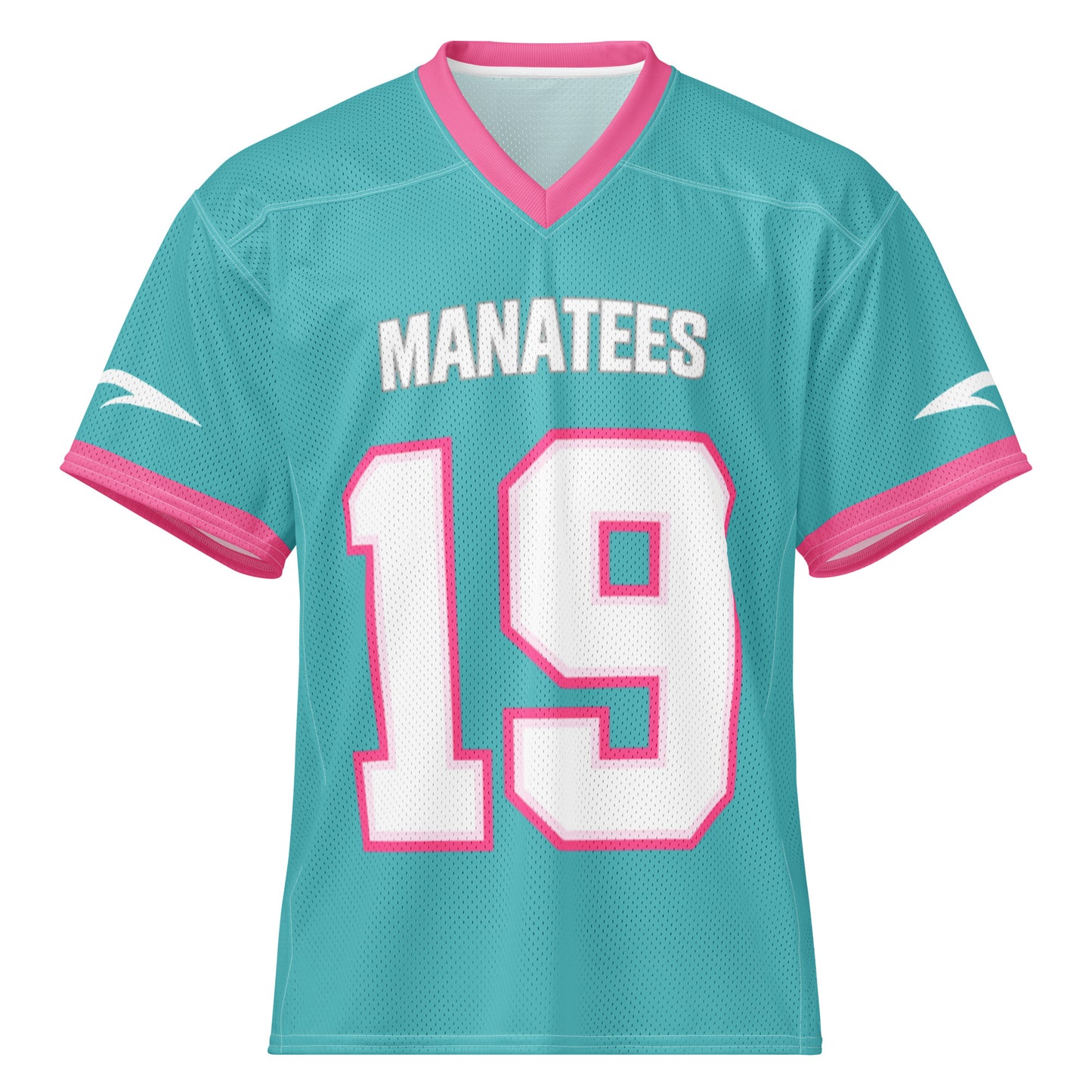 Dre'Quan’s Vice City Manatees football jersey #19 GTA VI  Merch (Teal Edition)