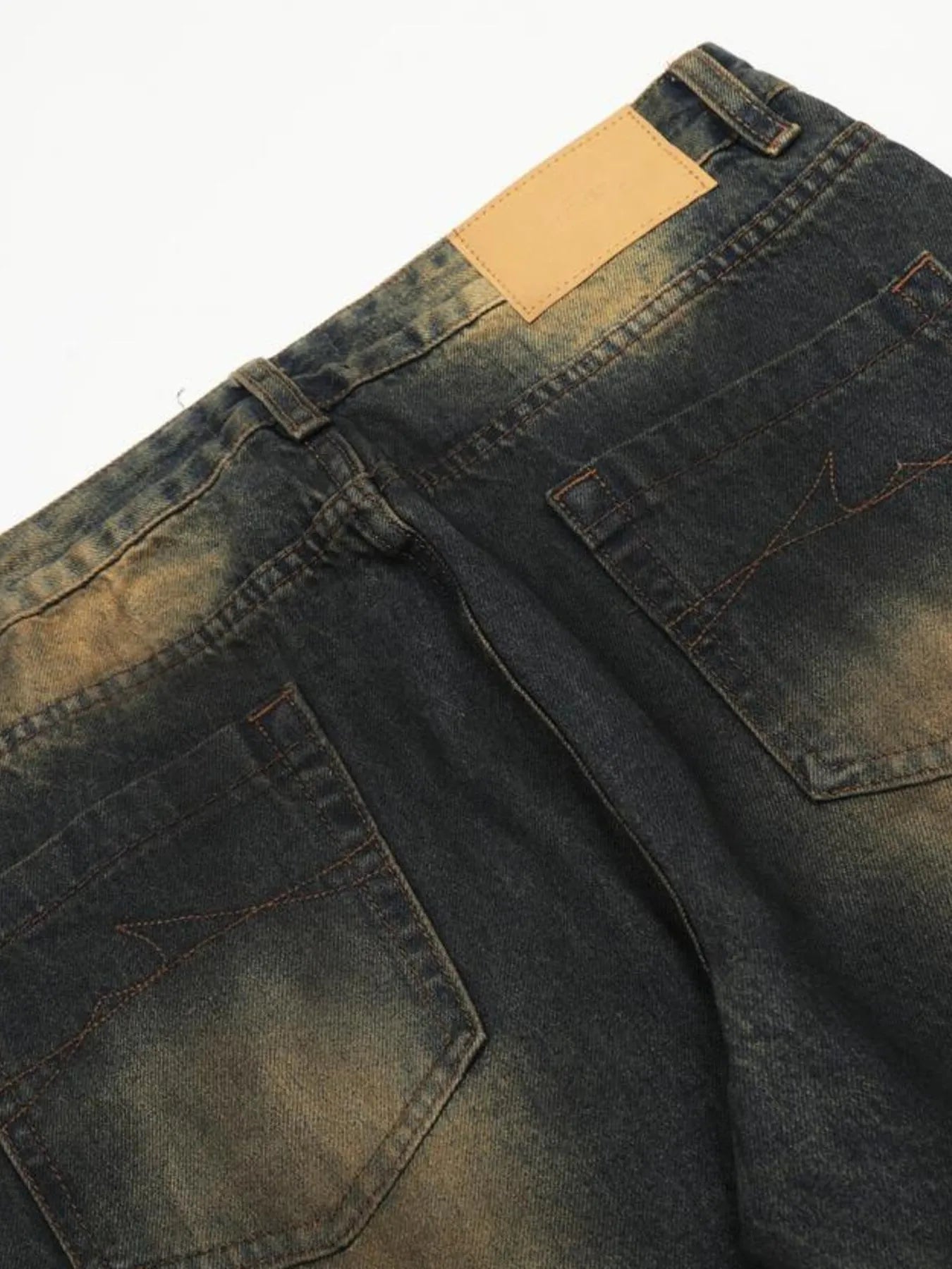 1285 Men's Washed Flare Jeans – men's flare jeans (Y2K) (detail view 14)