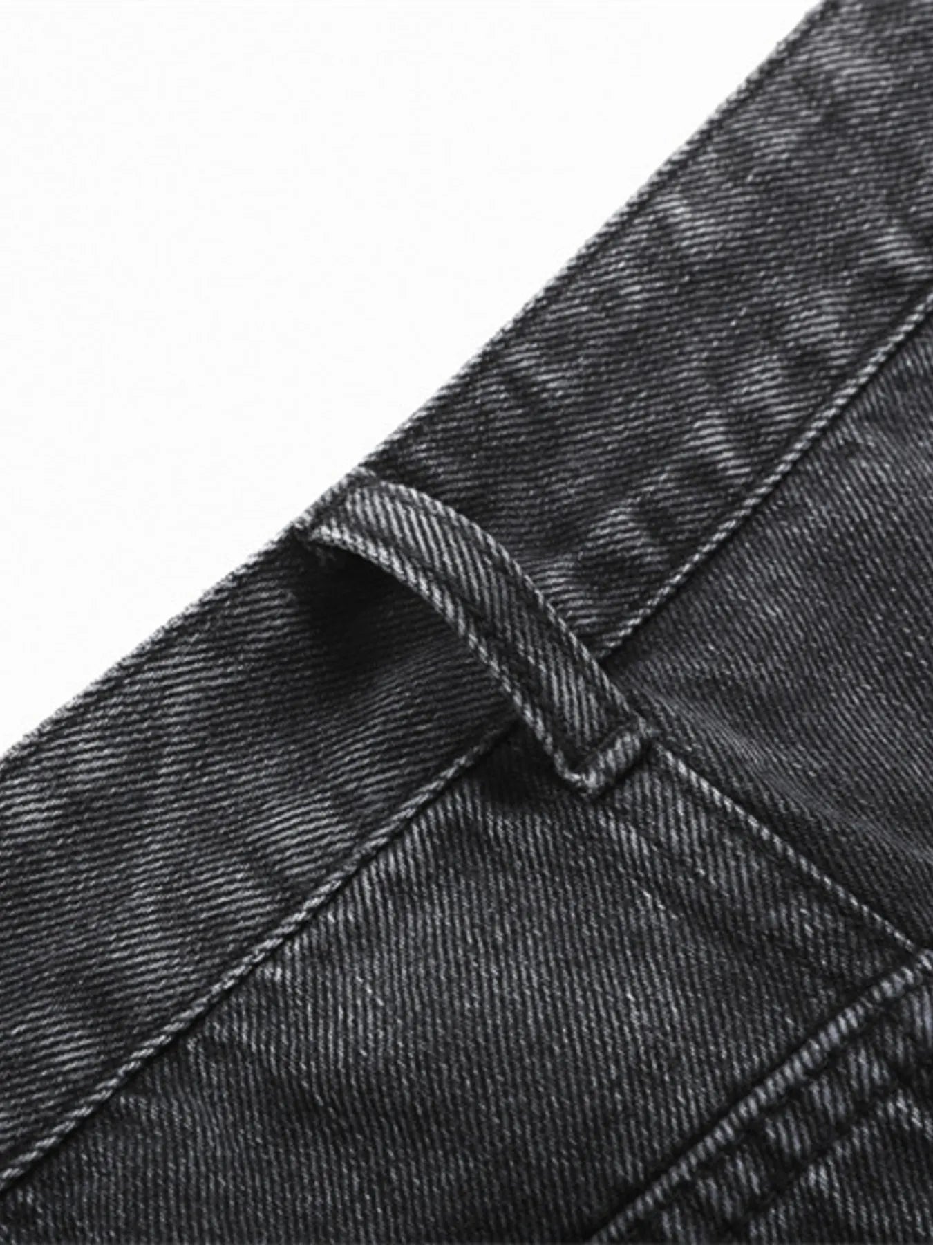 1138 nan – Men's wide leg jeans streetwear fit