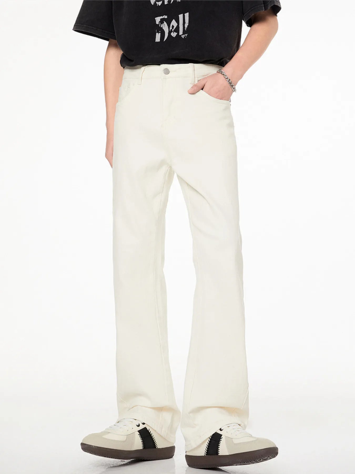 1290 Men's Flare Leg Jeans – men's flare jeans (Y2K) (detail view 12)
