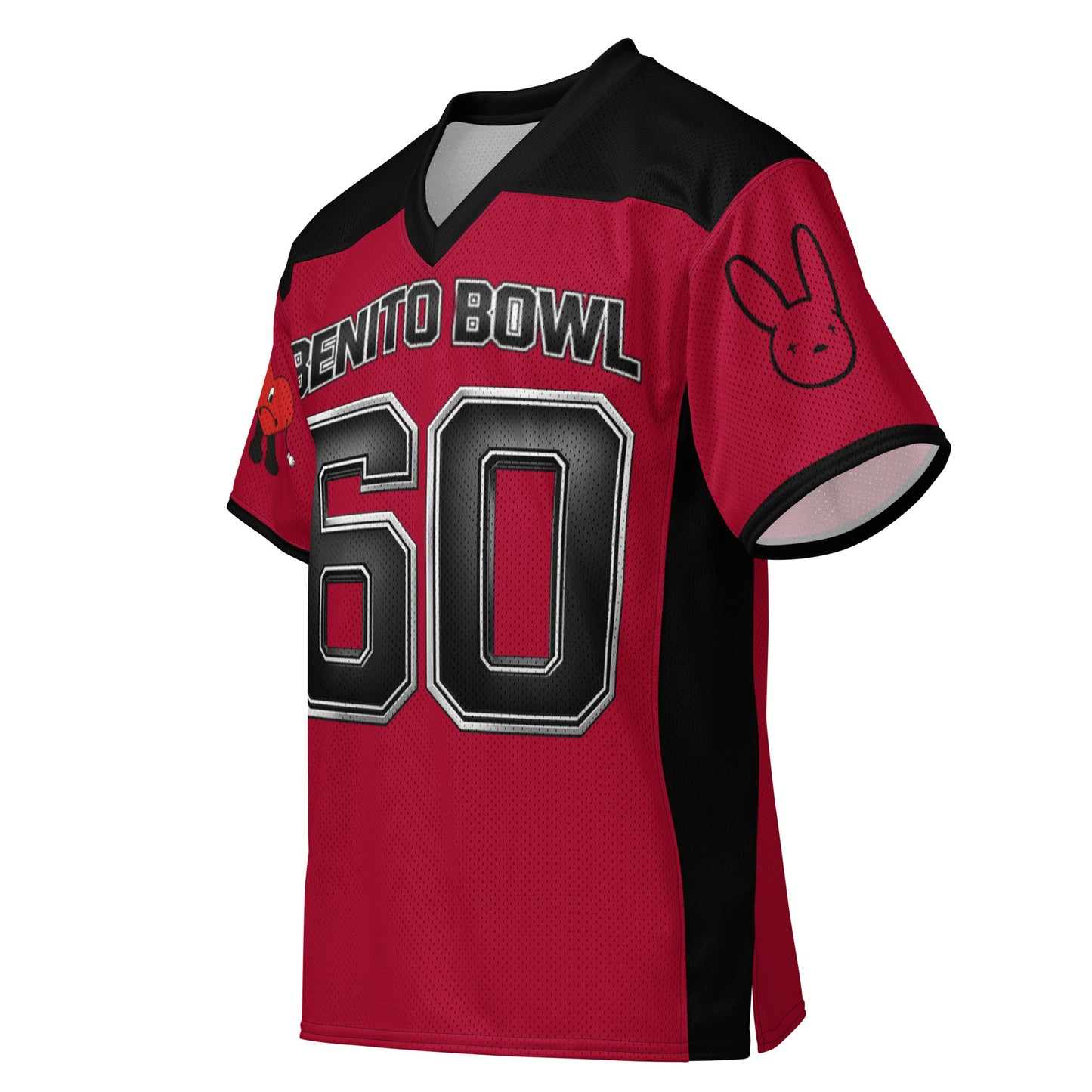 Martinez Ocasio #60 Benito Bowl LX American Football Merch Limited Edition Jersey – Side View