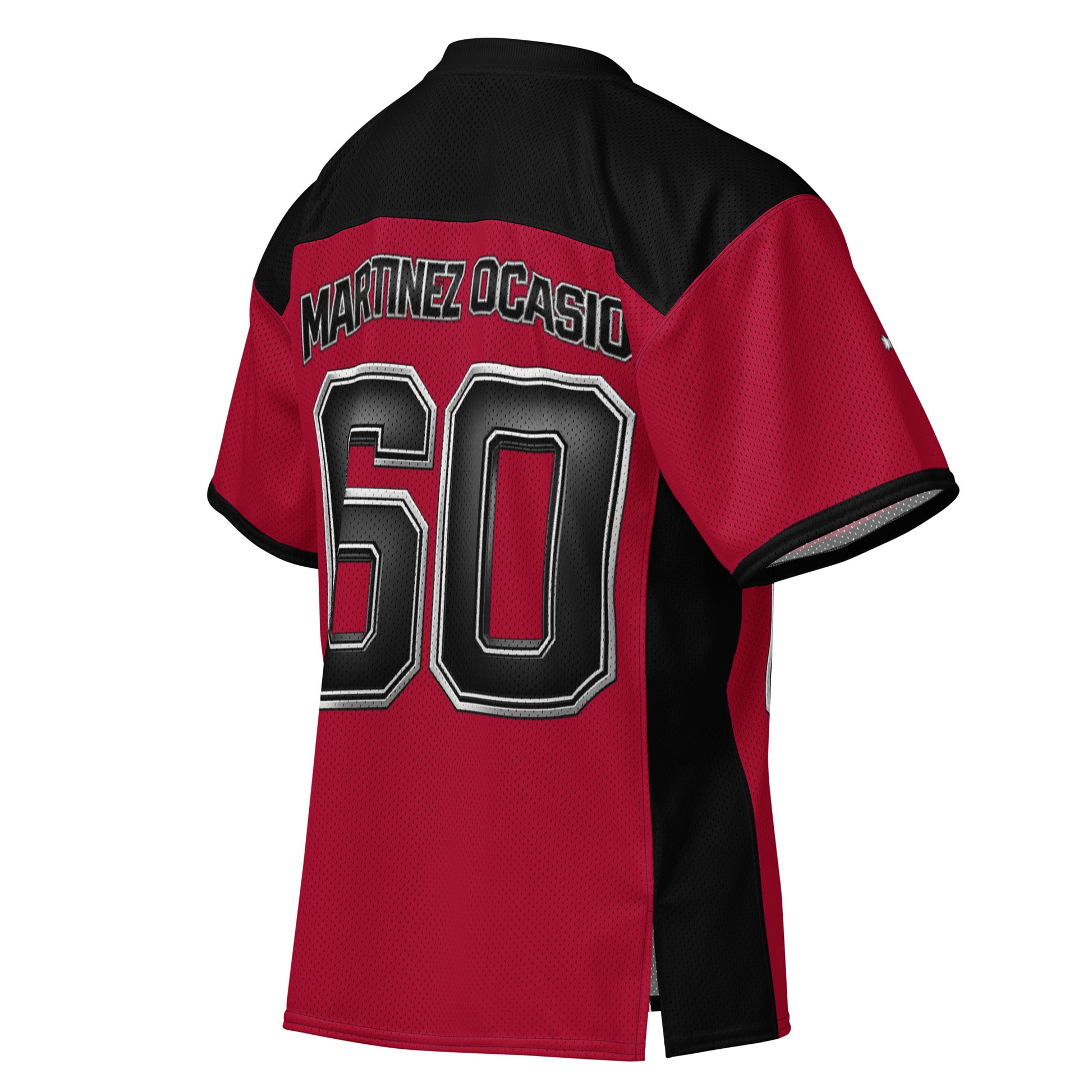 Martinez Ocasio #60 Benito Bowl LX American Football Merch Limited Edition Jersey – Detail Close-Up
