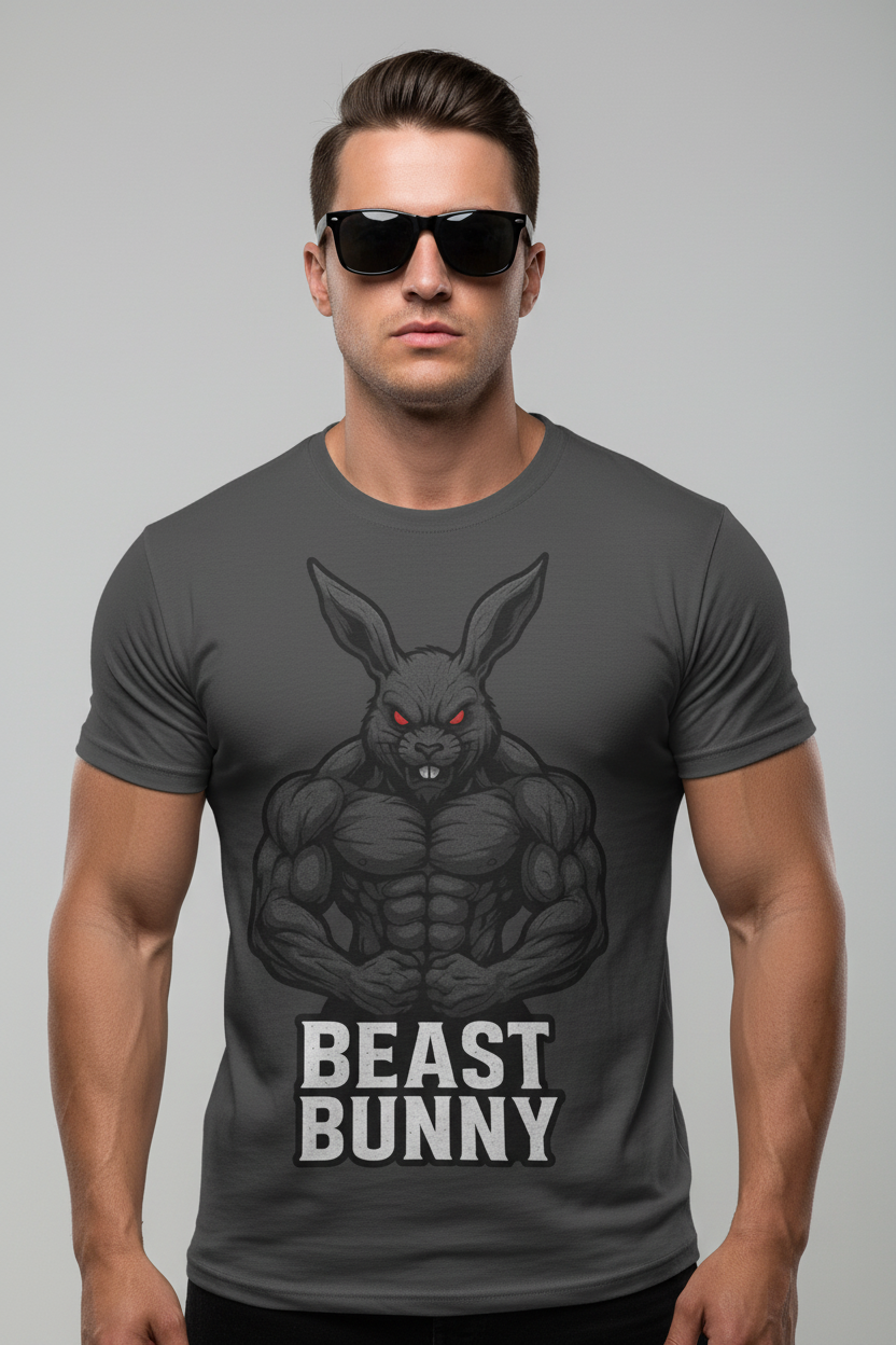 Beast Bunny “Rage Form” Men’s Tee