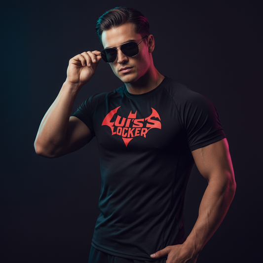 Black Knight Bat Logo Compression Tee – Vigilante Fit - Luis’s Locker