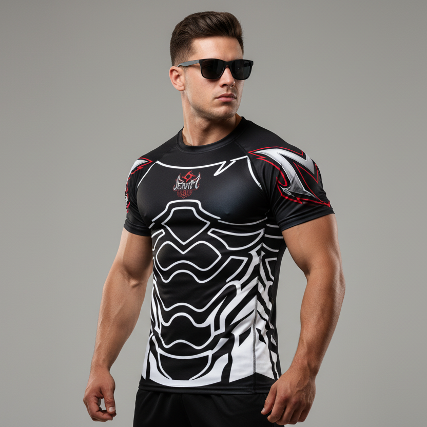 Penta Zero Miedo Compression Tee WWE Wrestling Merch