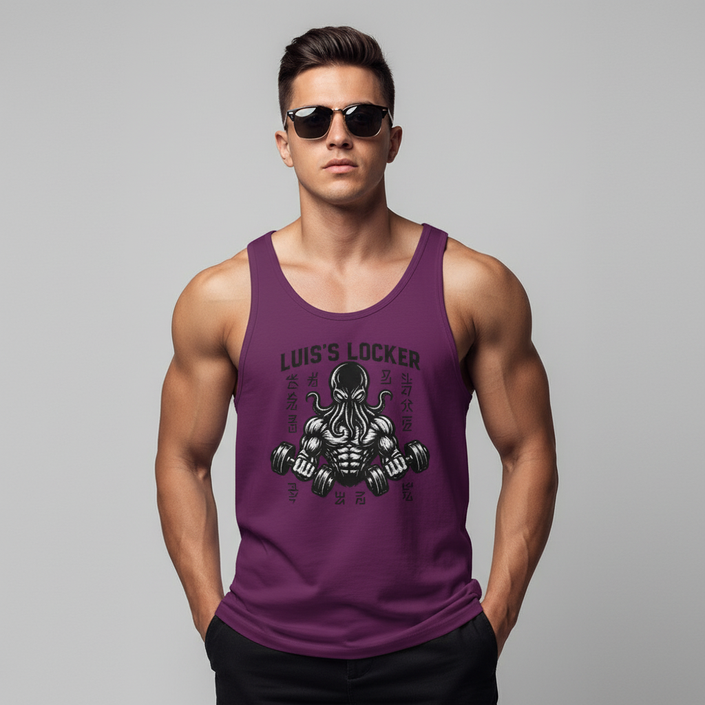 OuterRealm Tank – OctoAlpha Strength Drop Purple - Luis’s Locker