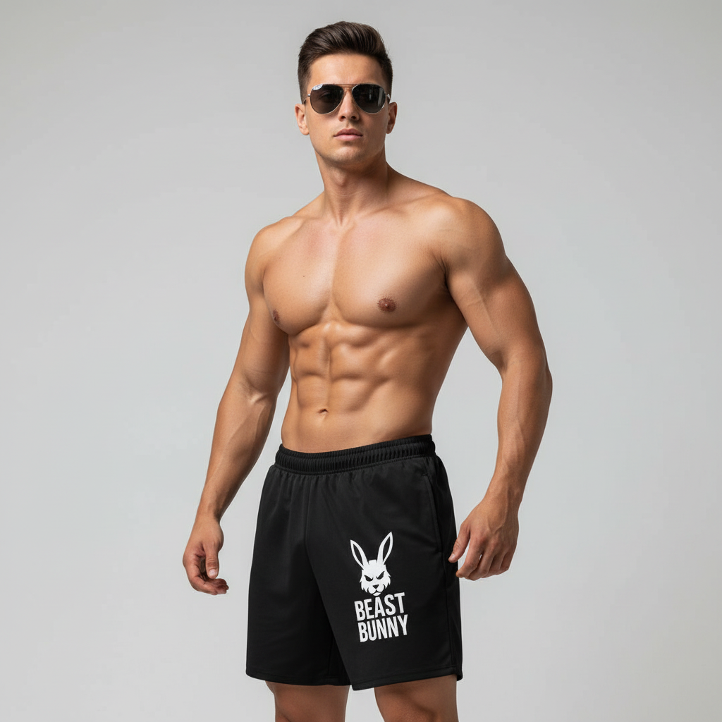 Beast Bunny “Attack Mode” Training Shorts - Luis’s Locker