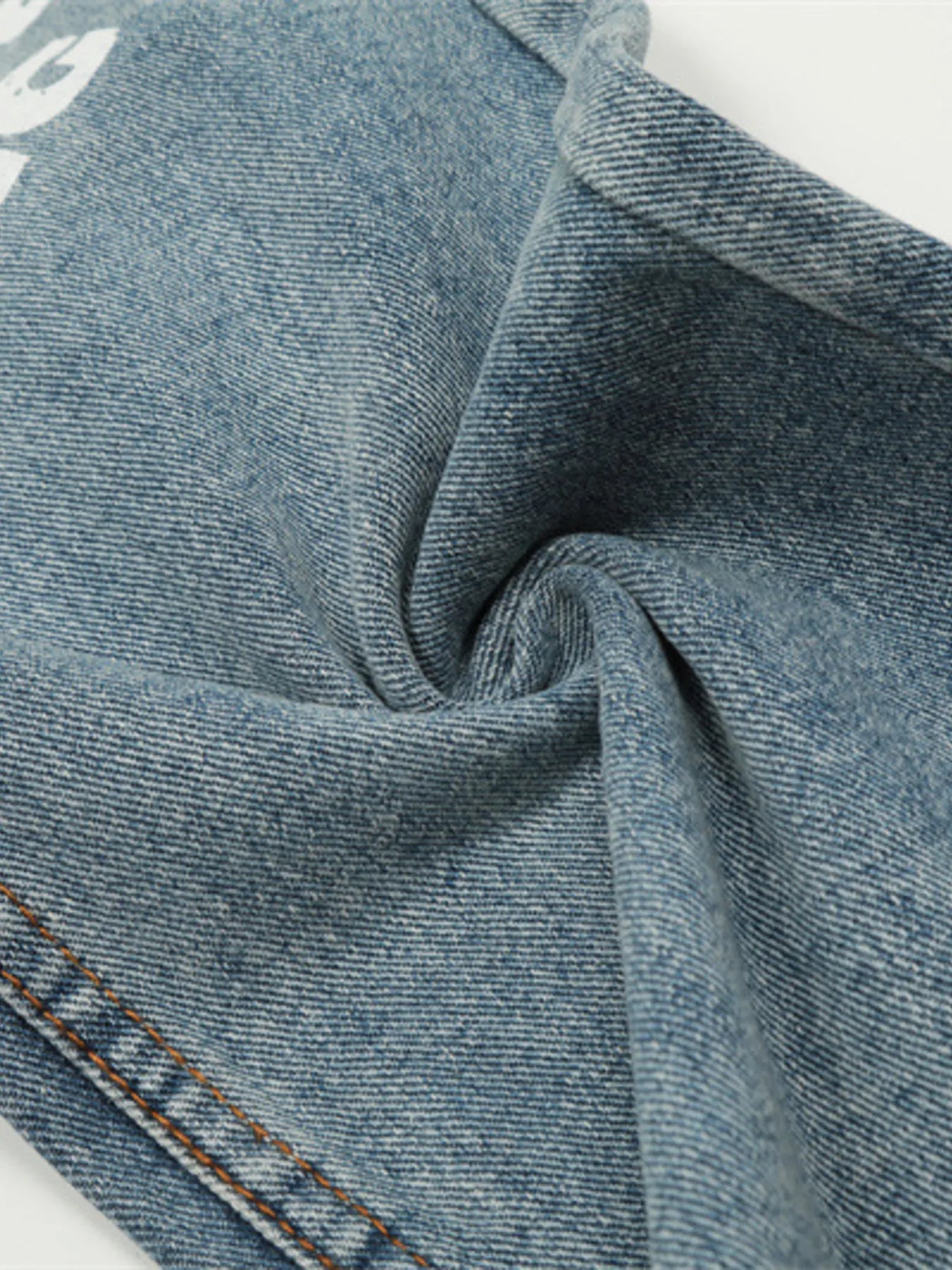 1270 Men's Letter Loose Fit Jeans – men's graphic jeans (detail view 15)