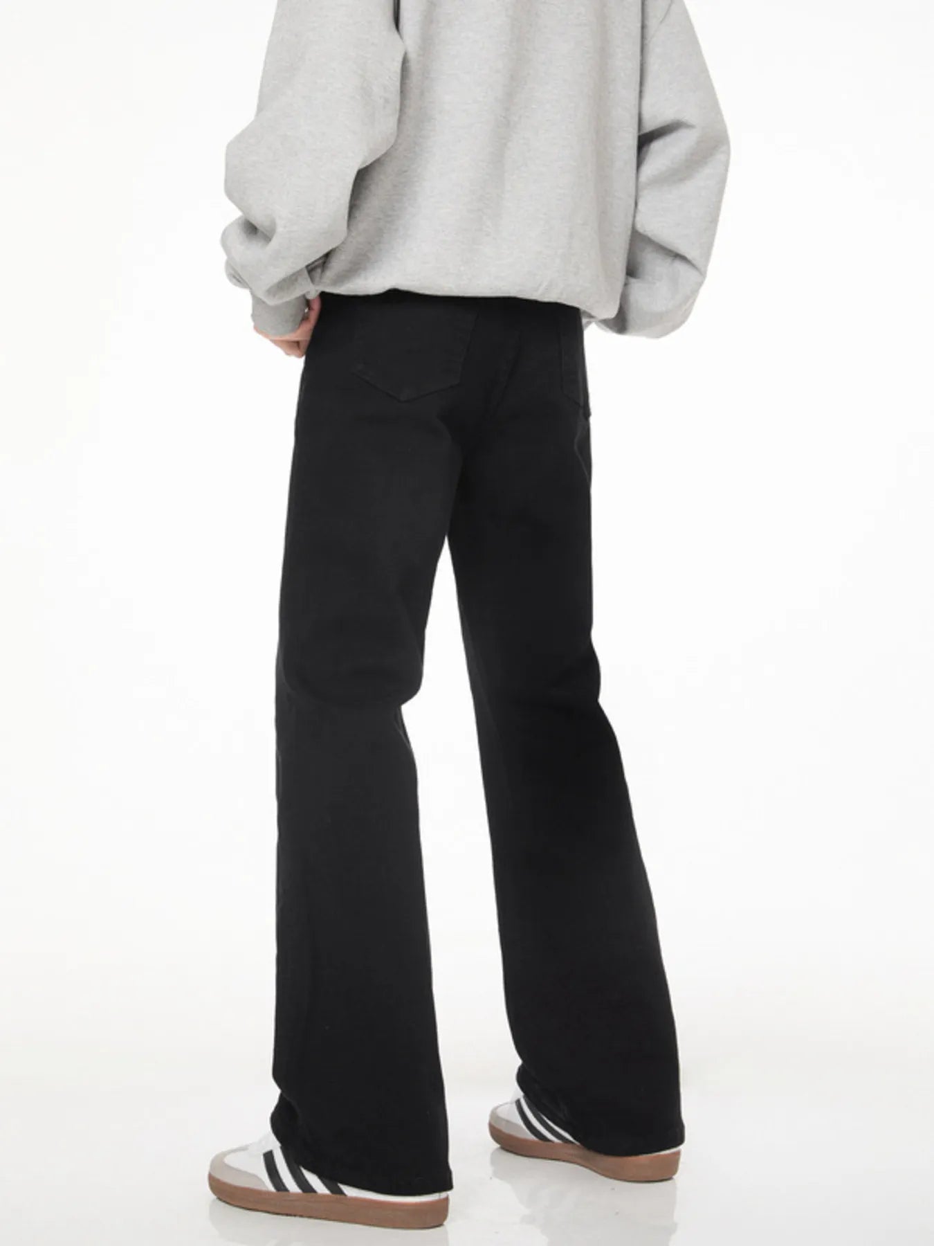 1290 Men's Flare Leg Jeans – men's flare jeans (Y2K) (side view)