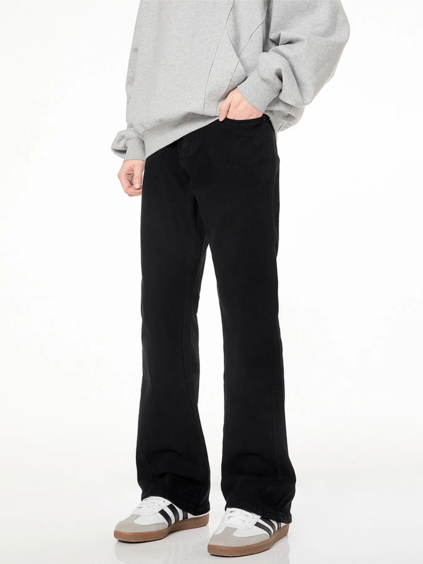 1290 Men's Flare Leg Jeans – men's flare jeans (Y2K) (detail view 5)