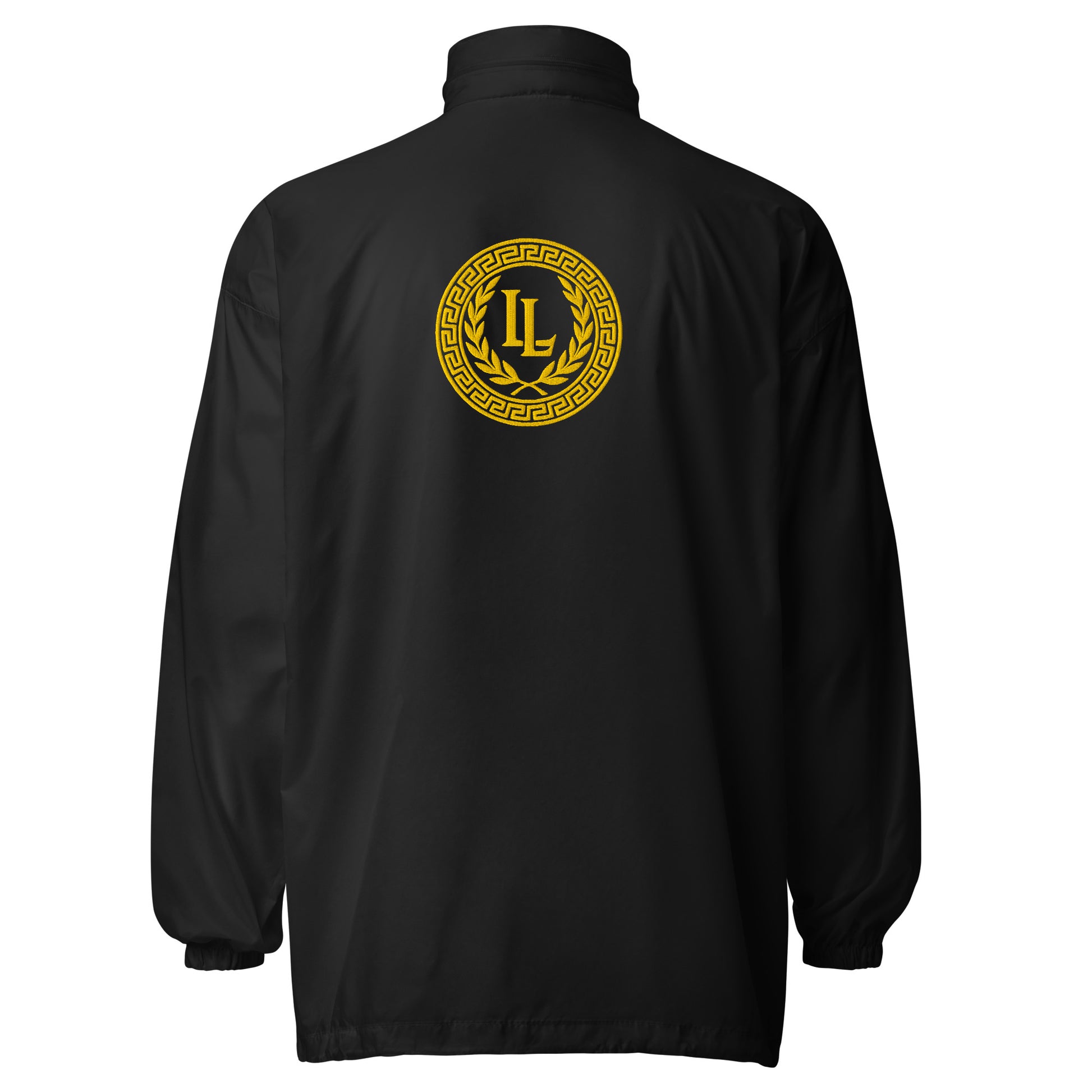 LL Logo Unisex windbreaker – Back View