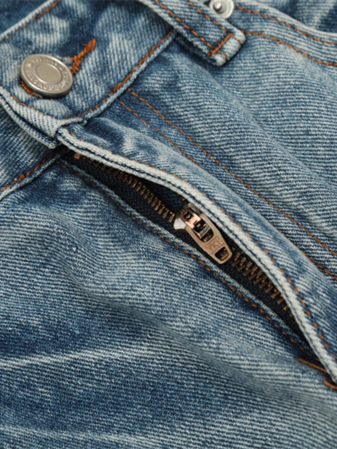 1270 Men's Letter Loose Fit Jeans – men's graphic jeans (detail view 14)