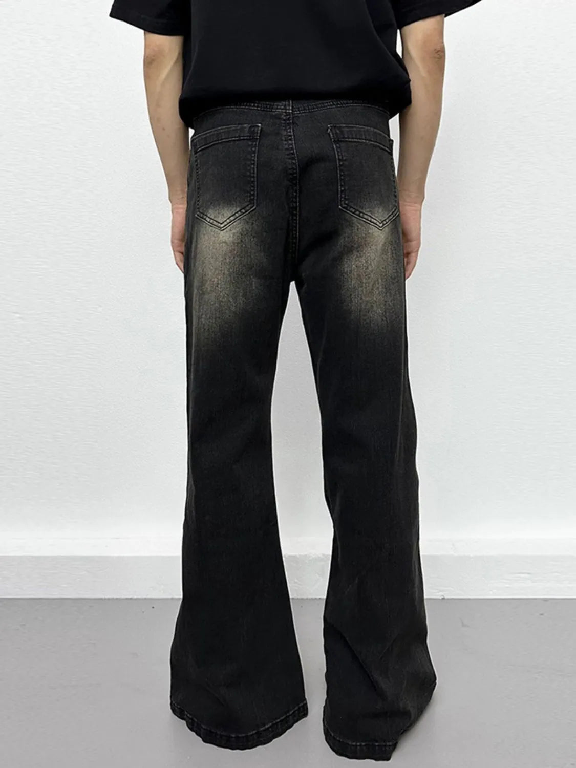 1278 Men's Slit Flare Jeans – men's flare jeans (Y2K) (front view)